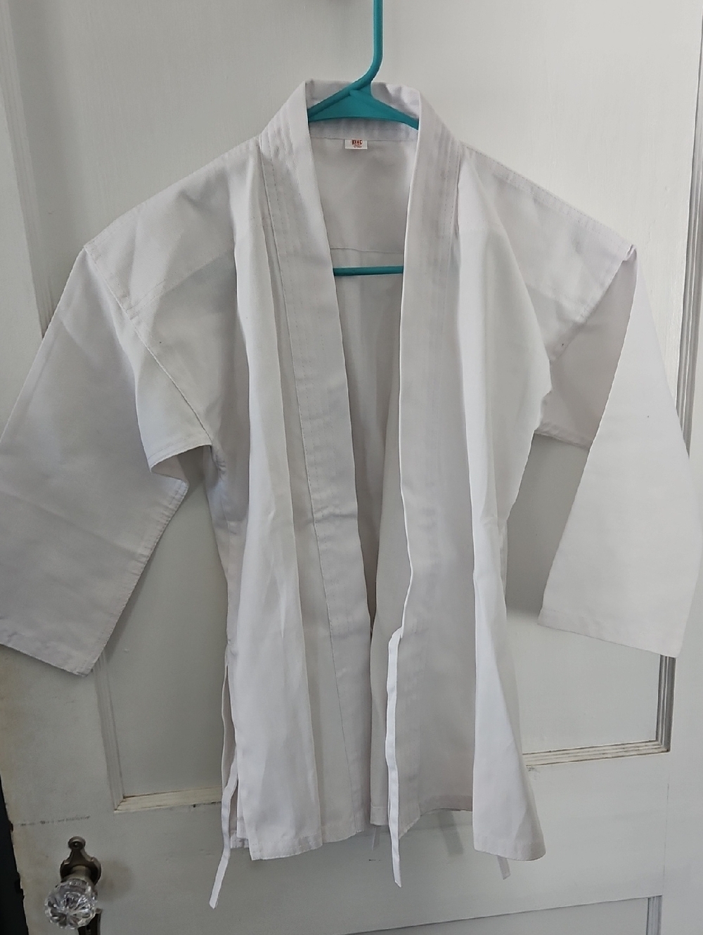 White Martial Arts Gi Jacket - Traditional Karate/Judo Top